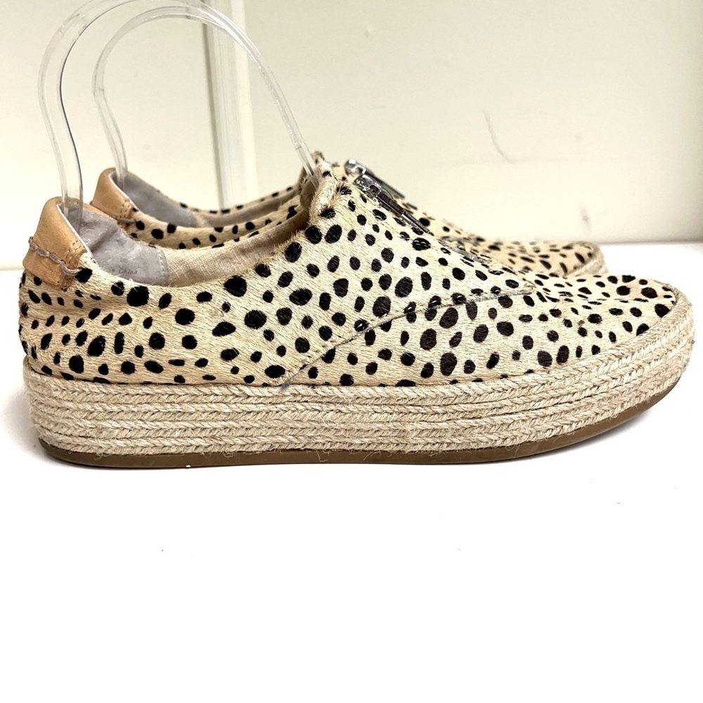 Dolce Vita Trae Espadrille Sneakers leopard women’s size 8